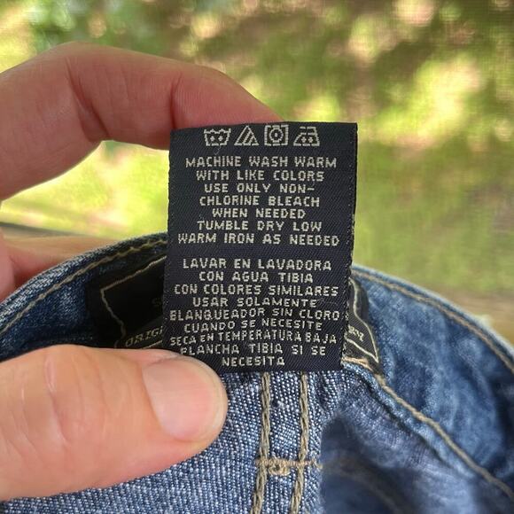 Route 66 Women's Vintage Denim Mini Skirt Size 9/10 30" Waist - Picture 6 of 6